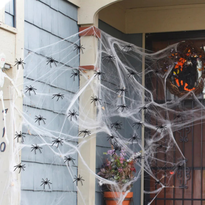 Halloween Luminous Spider Decorations - Indoor & Outdoor Haunted House Props