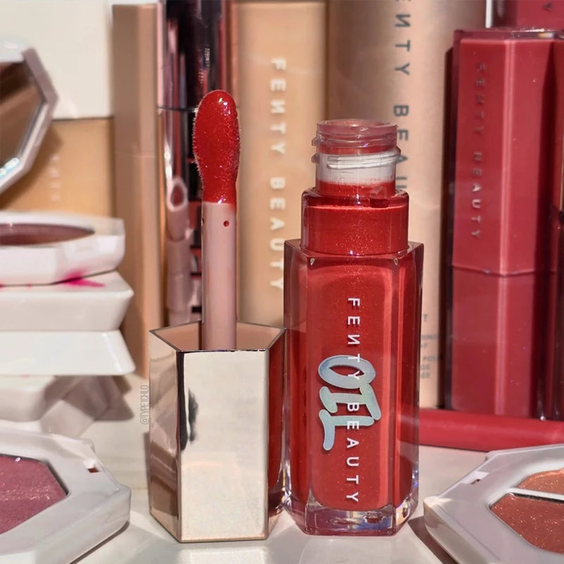 Multicolor Lip Gloss with Shine and Glitter - Lip Plumper Makeup for Beginners