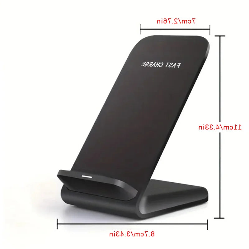 Fast Wireless Charging Stand for Samsung, iPhone, Xiaomi - Multiple Colors