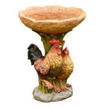 Outdoor Birdbath Garden Decor Water Fountain for Yard and Home