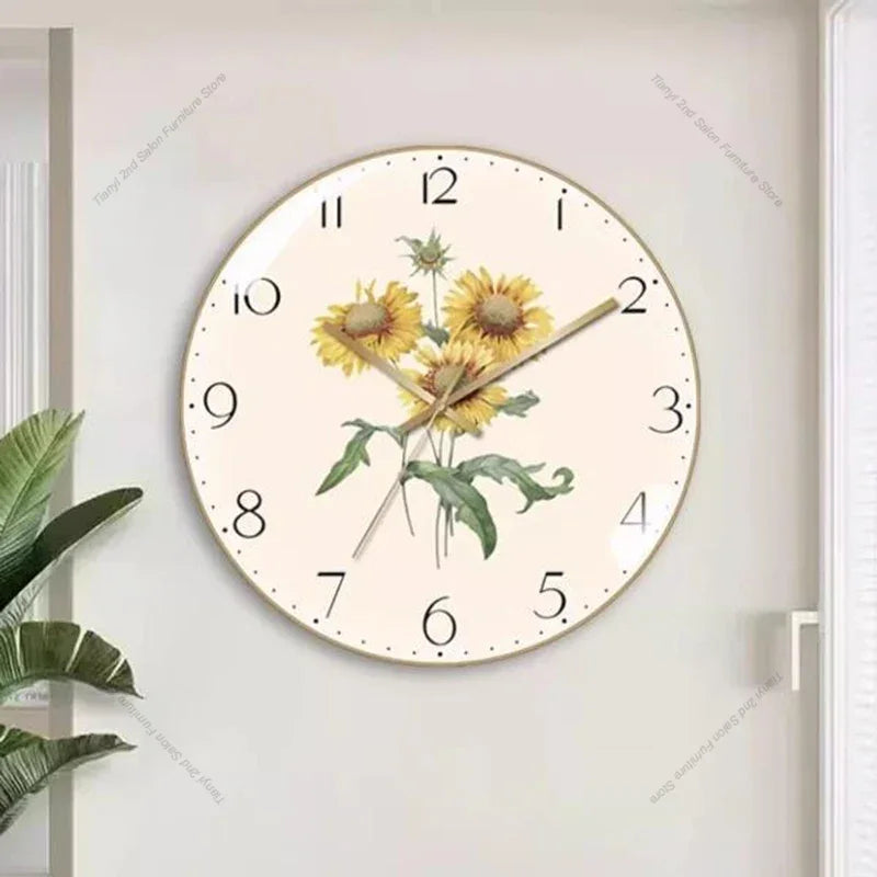 Modern Art Wall Clock - Nordic Luxury Silent Home Decor for Living Room