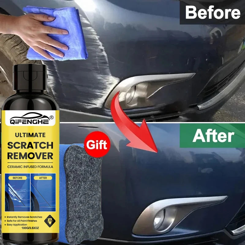 Car Scratch Remover Kit for Auto Paint Repair & Polishing - Vehicle Body Care Tools