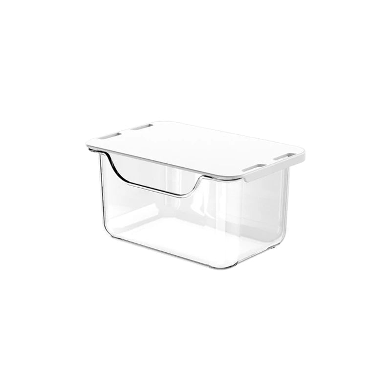 Transparent Drawer Storage Box for Bathroom Mirror Cabinet Organization - 12pcs