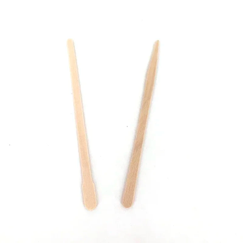 Disposable Waxing Applicator Sticks - 100pcs Waxing & Hair Removal Tools