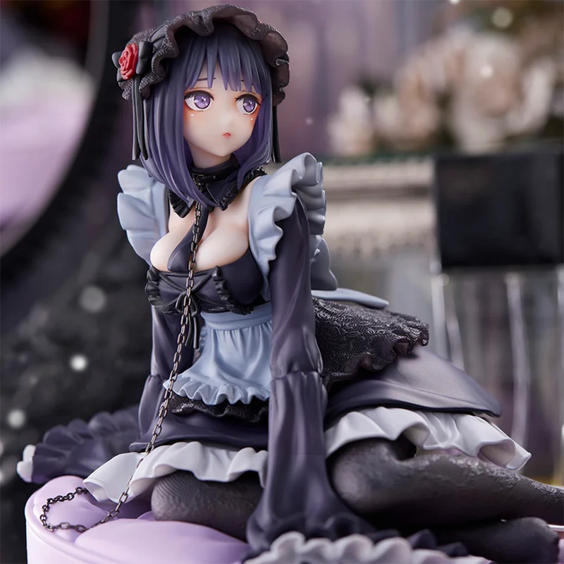 Anime Action Figure Kitagawa Marin Black Maid Outfit Collectible Toy