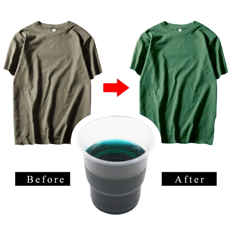 Fabric Paint for Clothing Textile Dyeing - Black Color Dye 10g/20g/50g