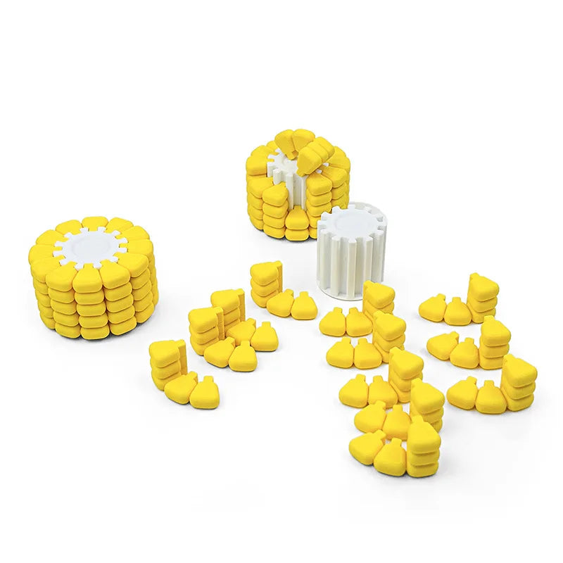3D Corn Puzzle Stress Relief Toy Tetris Brain Development Jigsaw Game