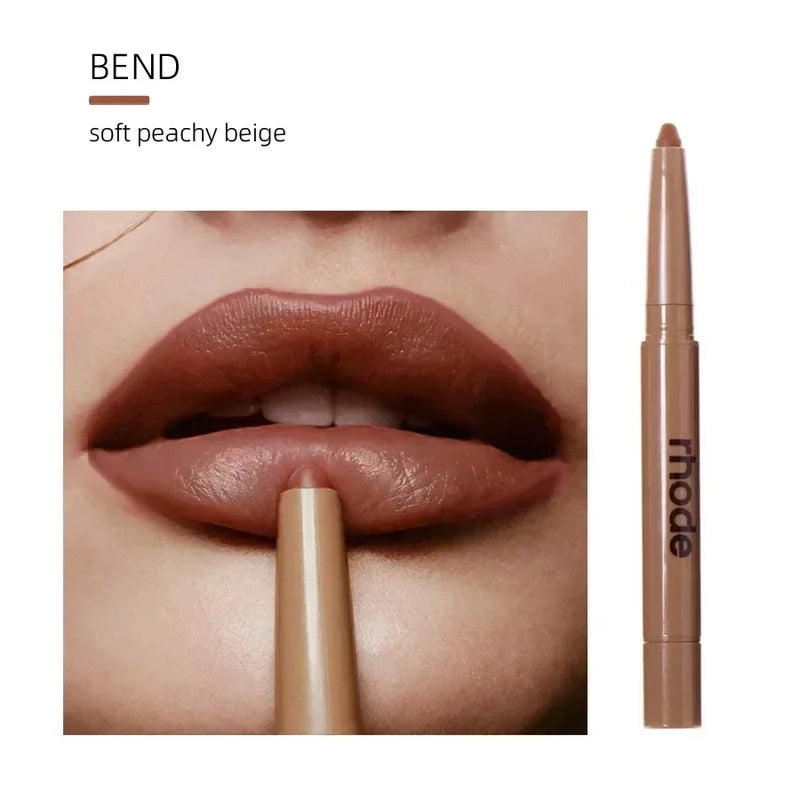 Peptide Lip Contour Pen - Long Lasting Lip Liner & Lipstick Pencil for Enhancing Lips