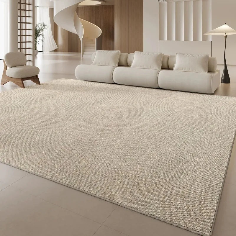 Non-Slip Washable Area Rug with Patchwork Design for Living Room and Home Decor