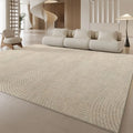 Non-Slip Washable Area Rug with Patchwork Design for Living Room and Home Decor