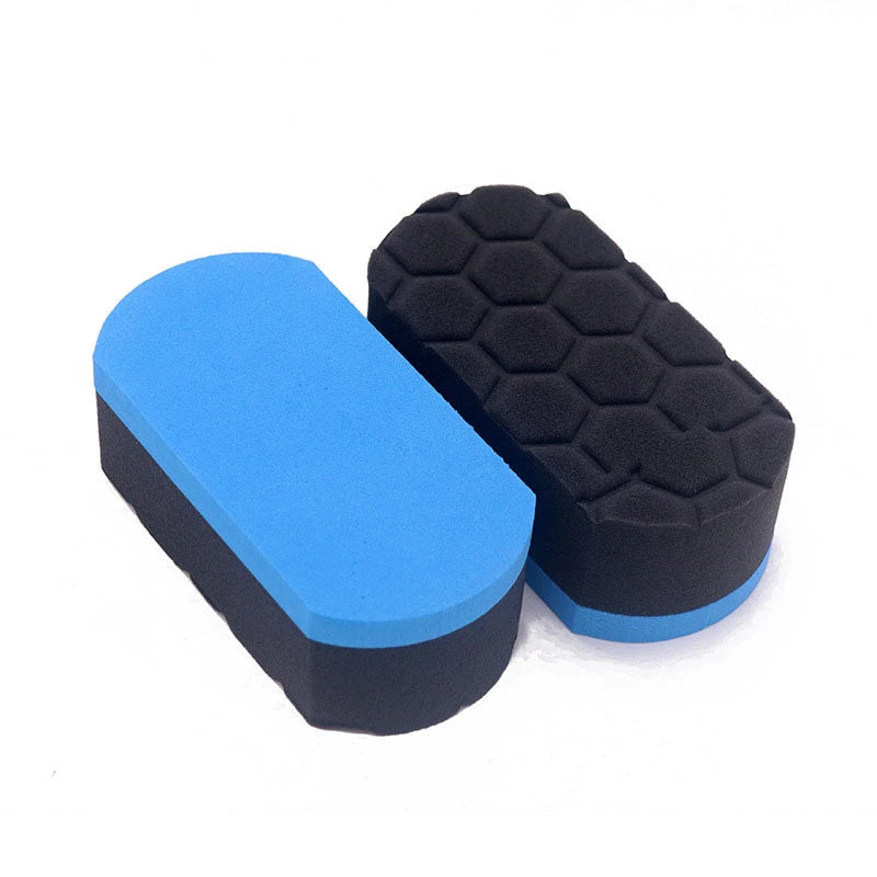 2PCS Car Wash Sponge Foam Polishing Pads for Auto Detailing & Waxing