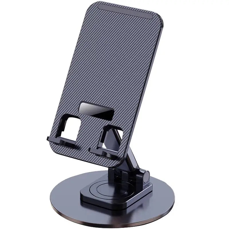 Universal Phone Stand with 360° Rotation and Non-Slip Metal Base for Smartphones