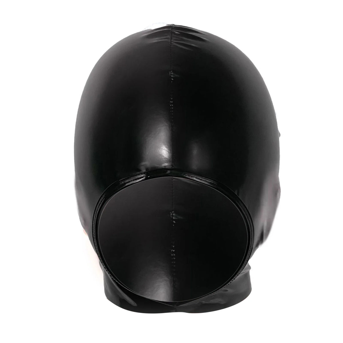 Open Mouth Leather Mask for Cosplay & Costume Party - Unisex Full Face Headgear