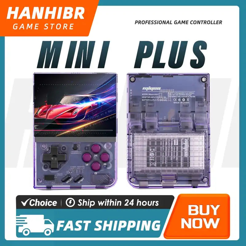 Retro Handheld Game Console with 3.5-Inch IPS Screen and Multi-Emulator Support