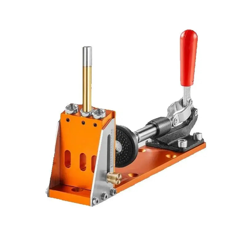 30-Piece Pocket Hole Jig Kit for Woodworking with Adjustable System and Step Drills