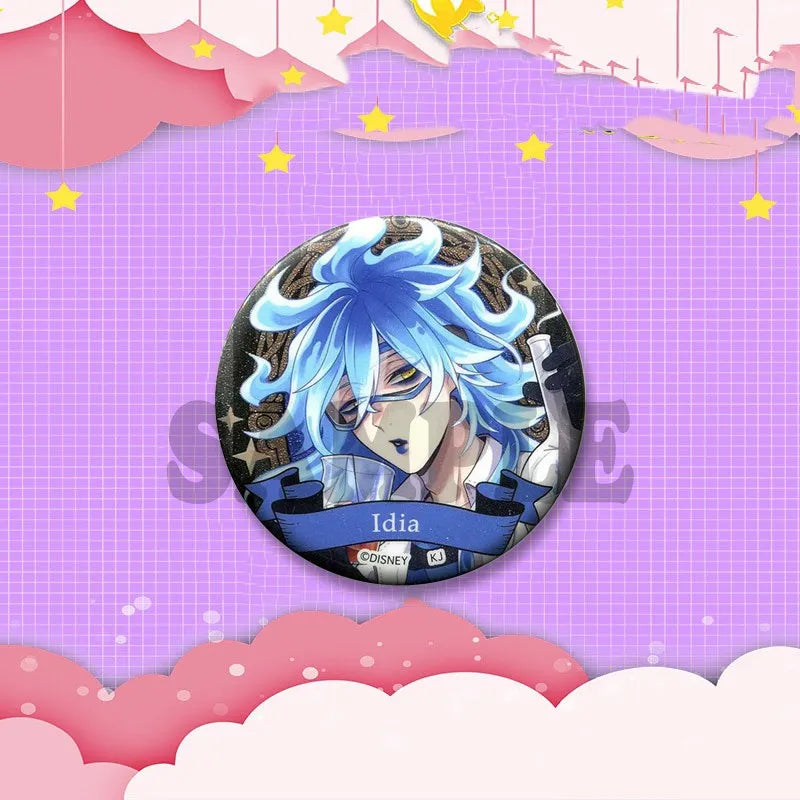 Anime Enamel Pins Set - Cartoon Character Badge Buttons for Backpack & Jewelry