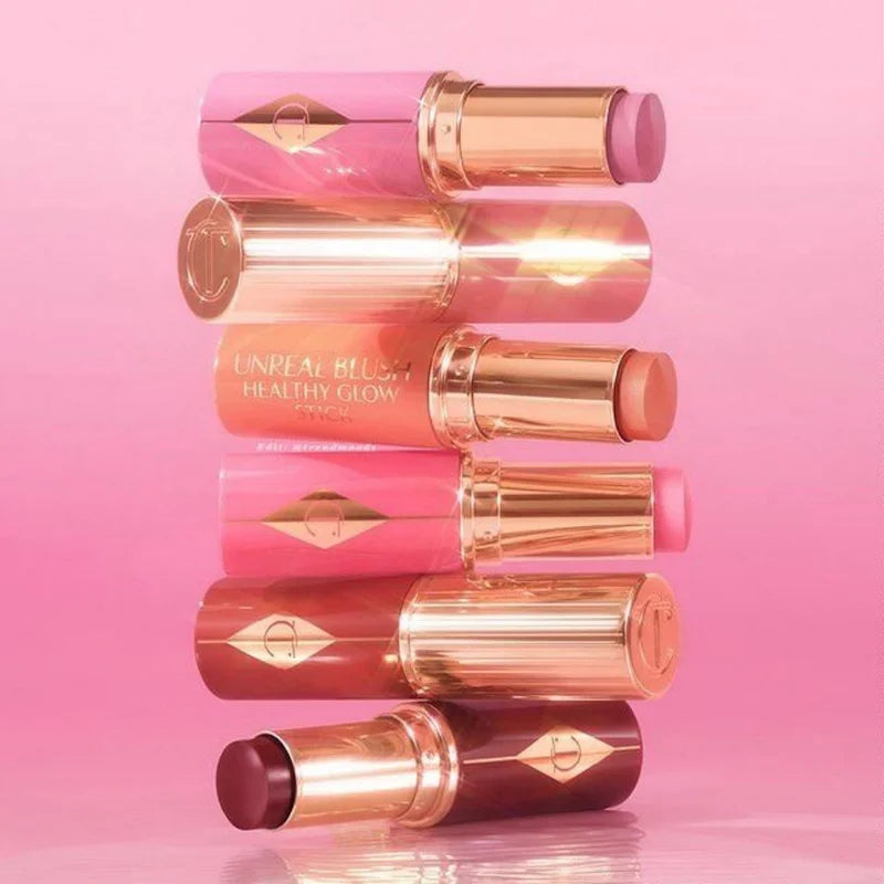 Multi-Color Lip & Cheek Makeup Stick with Highlight & Brightening Liquid Foundation