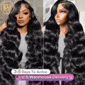 High-Quality Human Hair Lace Front Wig 13x6 40 Inch Body Wave, Pre-Plucked with Baby Hair