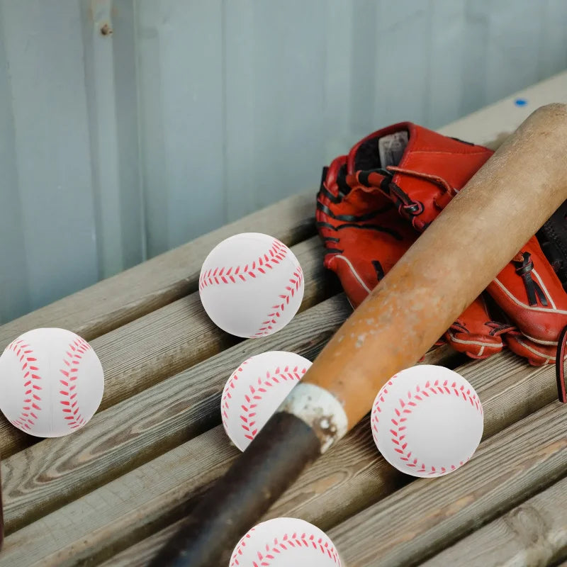 12pcs Soft Sponge Baseball Balls for Kids Outdoor Indoor Sports Practice & Training