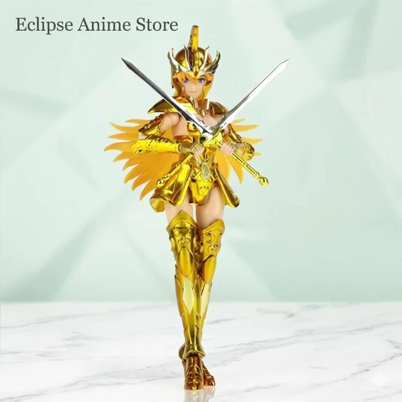 Action Figure Toy - Saint Seiya GT Holy Contract Female Gold Saints Zodiac Knights, Diecast Metal Armor, 18cm