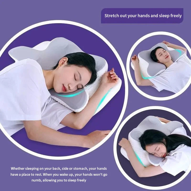 Ergonomic Orthopedic Neck Cushion Support Pillow for Soreness Relief