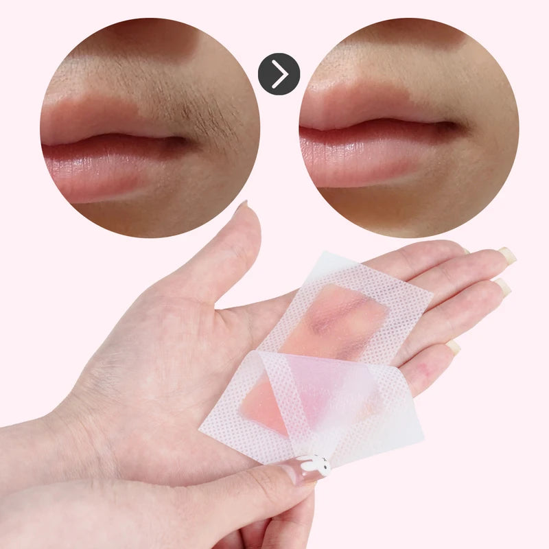 10-Pack Hair Removal Wax Strips for Face, Body, Bikini, Brow & Traceless Summer Gift
