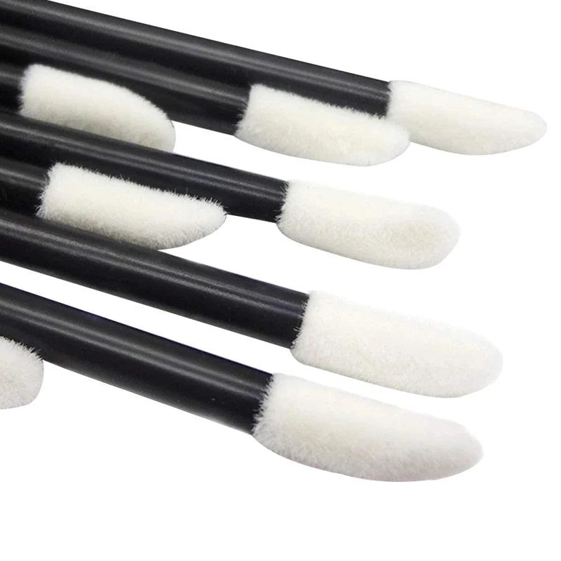 Bulk Lip Brush Set for Lip Gloss and Lipstick Application - 100/300 Pieces Makeup Applicators