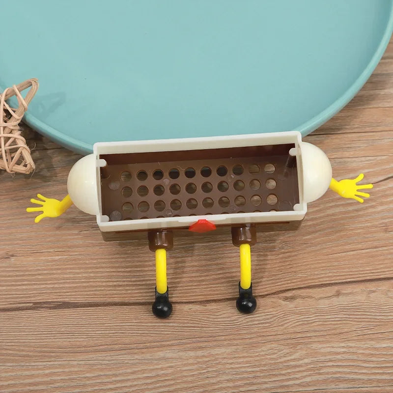 Funny Cartoon SpongeBob Sink Drain Basket - Kitchen Sink Sponge Holder & Storage