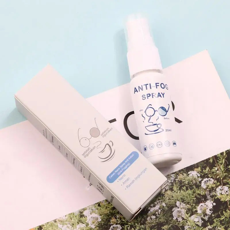 20ml Anti-Fog Spray for Glasses and Windshields - Clear Vision Protection