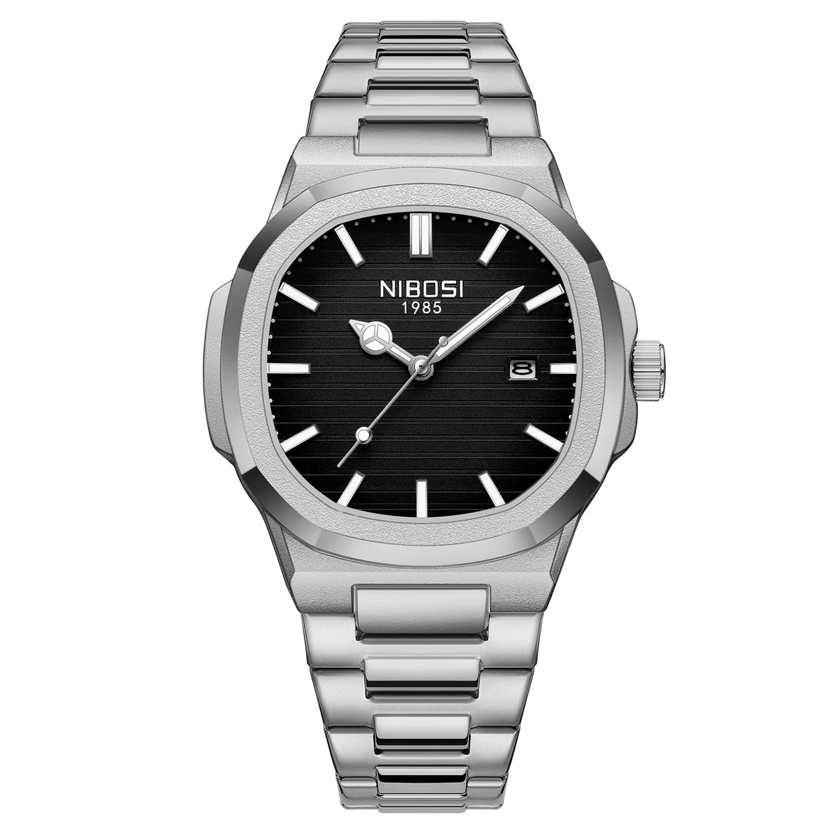 Men's Military Style Quartz Watch Waterproof Auto Date Wristwatch