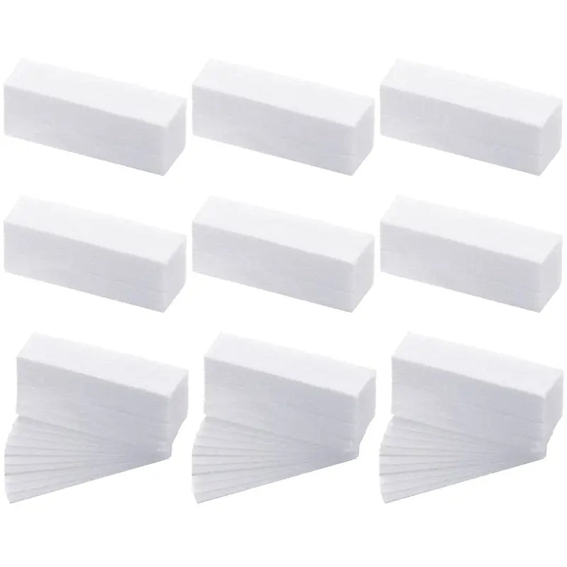 300PCS Painless Facial and Body Hair Removal Wax Strips - Bikini, Legs, Arms