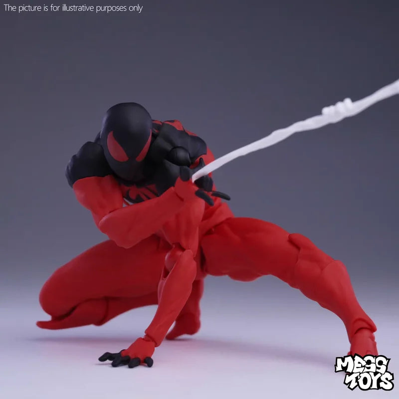 Joint Movable Action Figure Model - Scarlet Spider Battle Suit PVC Toy Gift