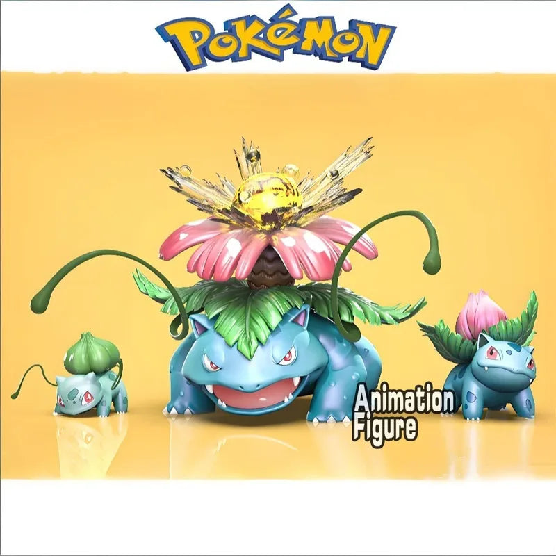 Anime Pokémon Bulbasaur Action Figures PVC Collectible Model Toys - Multiple Colors