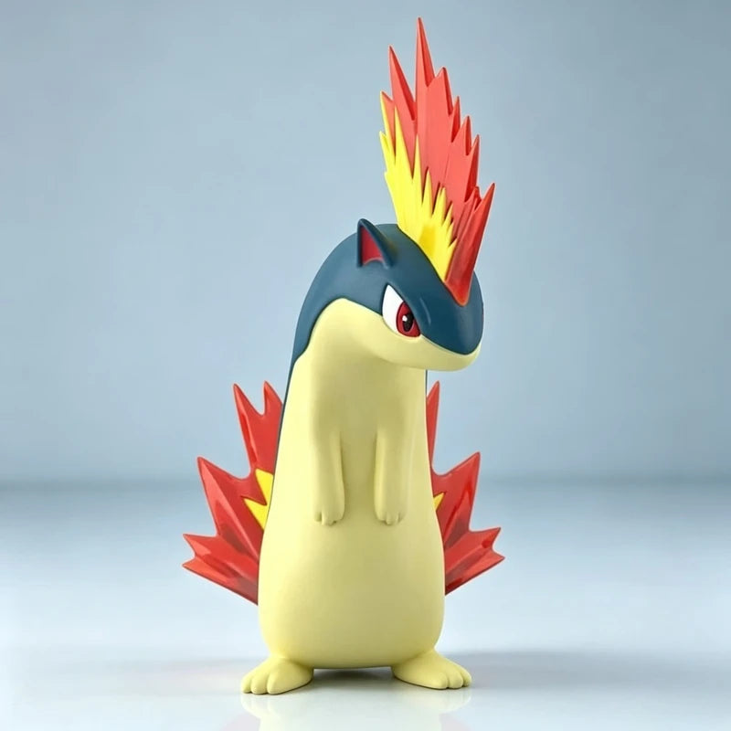 Anime Typhlosion Action Figure PVC Statue - 2.5-9.5cm Collectible Toy