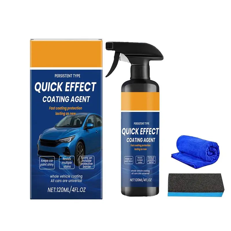 Car Coating Spray Water Repellent Ceramic Wax for Paint Glass Motorcycle RV