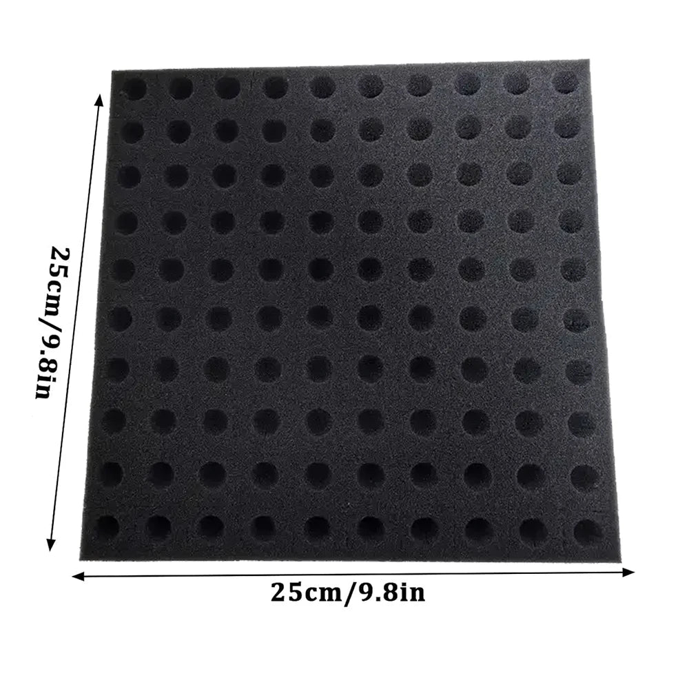Hydroponic Plant Growing Sponges 100-500pcs Square Soilless Cultivation for Seedlings and Vegetables