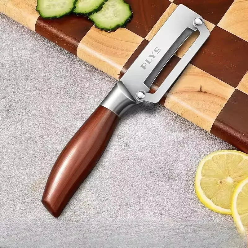 Stainless Steel Vegetable Peeler for Fruits & Vegetables - Multi-Function Kitchen Tool