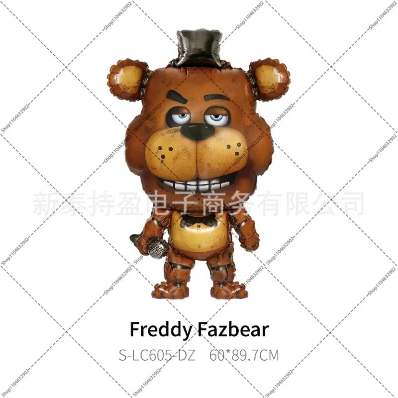 FNAF Balloons Set for Birthday Party Decorations Themed Celebration Cartoon Anime Balloon Gifts