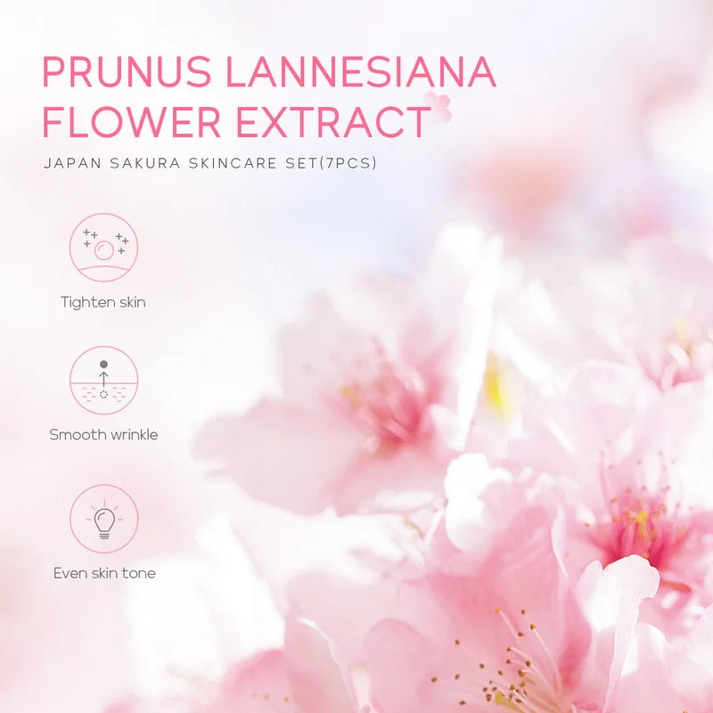 Face Serum with Gold Snail Sakura Hyaluronic Vitamin C & Rose - 90ml