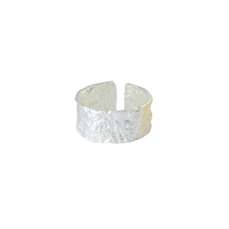 Sterling Silver Wide Rings for Women - Elegant Vintage Jewelry for Women and Couples