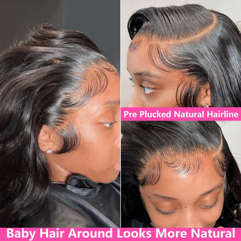 Human Hair Wigs 13x4 13x6 Lace Front & HD Frontal Body Wave for Women