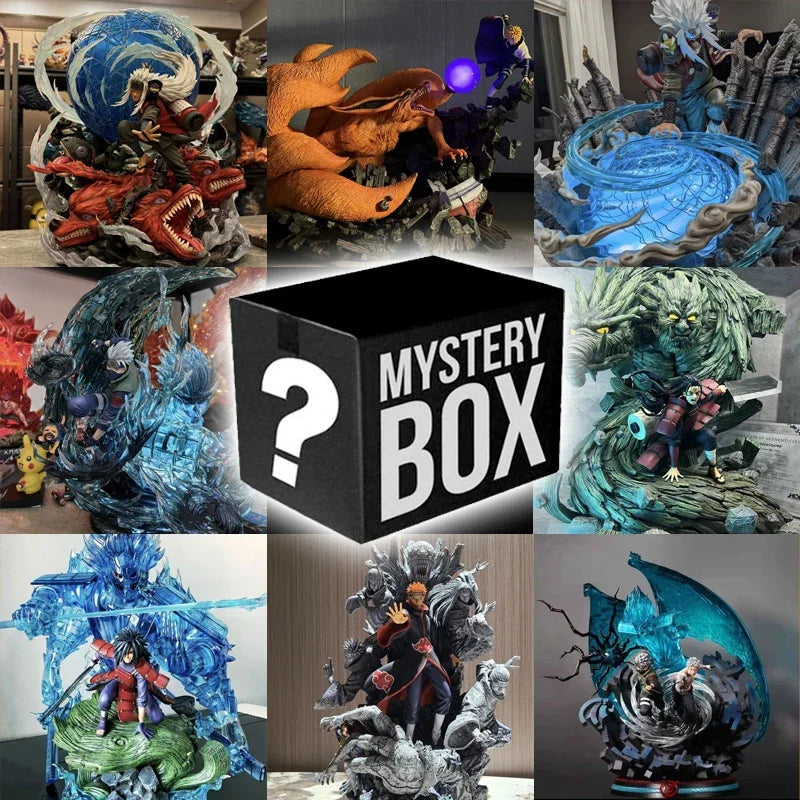 Anime Figure Mystery Box - Naruto Blind Box Collectible Surprise
