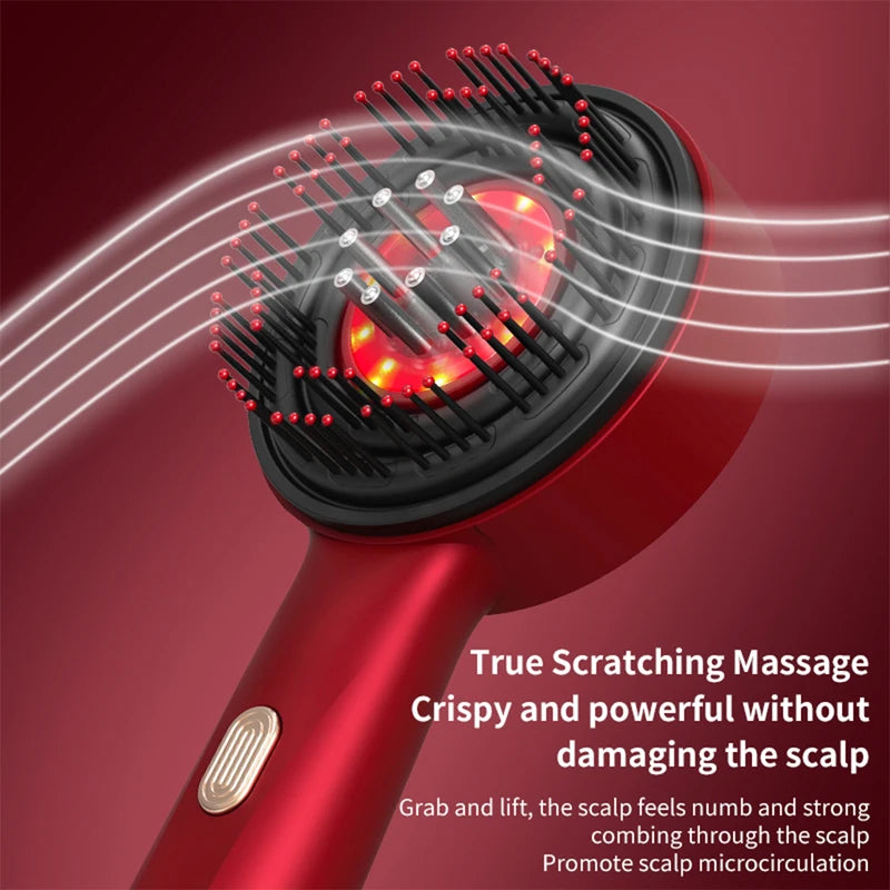 Electric Scalp Massage Comb for Hair Growth and Hair Loss Prevention