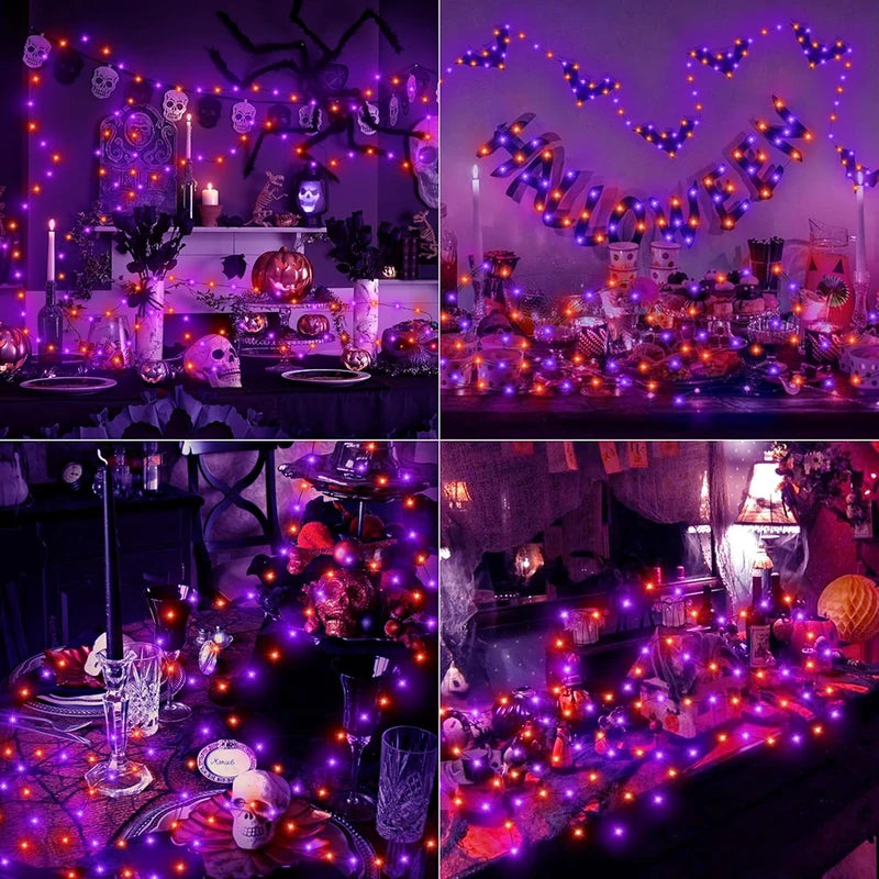 Outdoor LED String Fairy Lights 5M-20M Battery & USB Powered for Halloween Christmas Garden Party