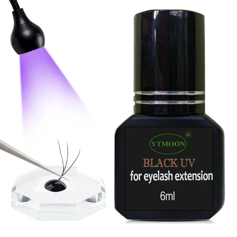 UV Eyelash Glue Gel 6ml Fast-Drying Lash Extension Adhesive with UV Curing