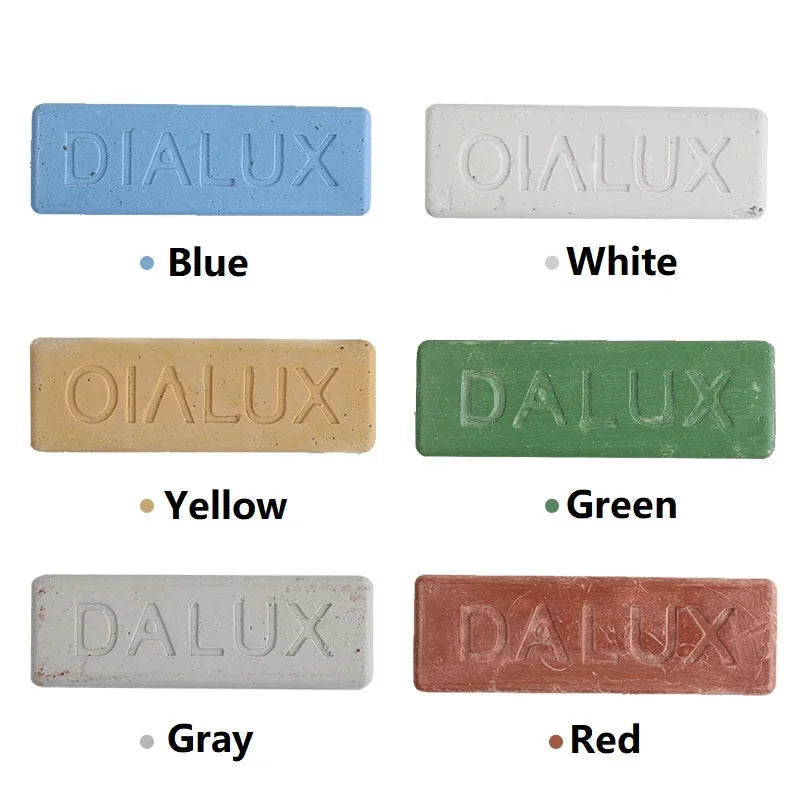 Jewelry Polishing Wax for Gold Silver Brass Stainless Steel Metal Mirror Finish 10x9x2.5cm