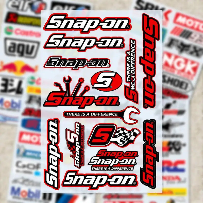 Reflective Motorcycle Sticker Vinyl Decal for Helmet and Body