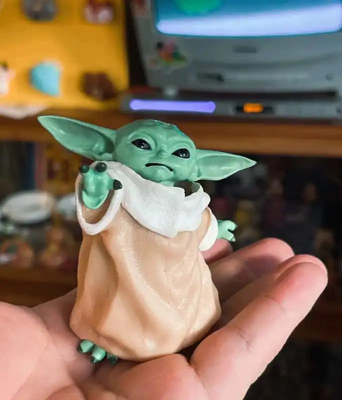 Yoda Anime Action Figure Movable Toy Model for Desktop Decoration & Collectors