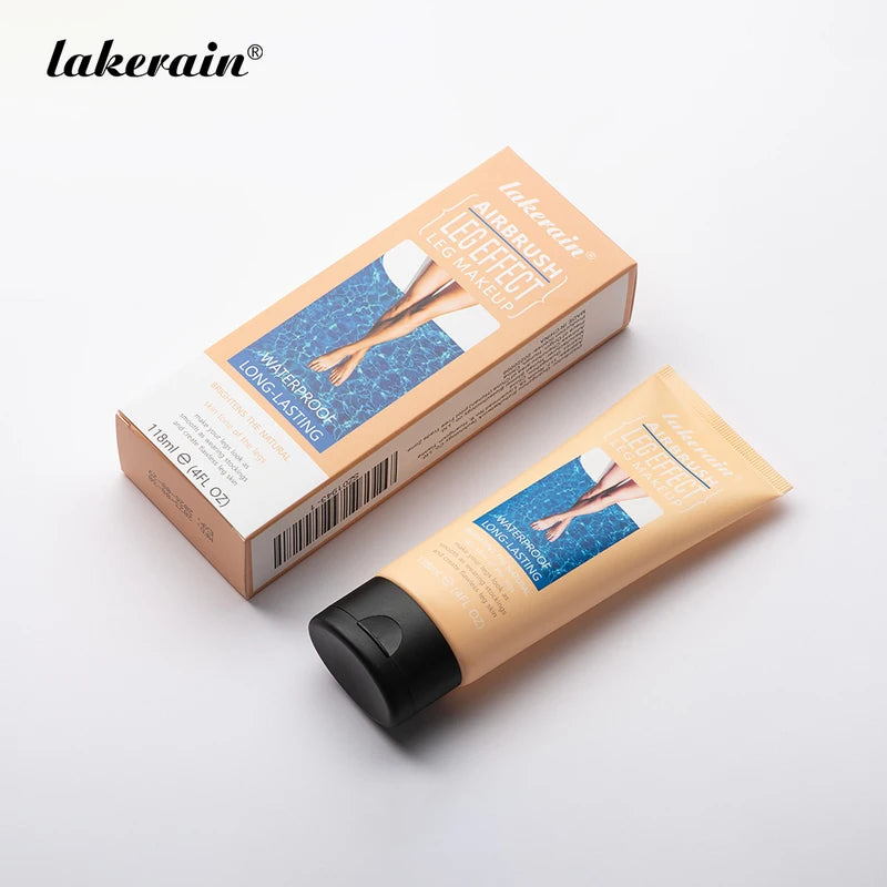 Waterproof Body Foundation & Tanning Lotion for Flawless Legs - Medium Bronze