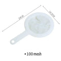 Reusable Fine Mesh Filter Strainer Spoon for Soy Milk Juice Coffee Food Kitchen